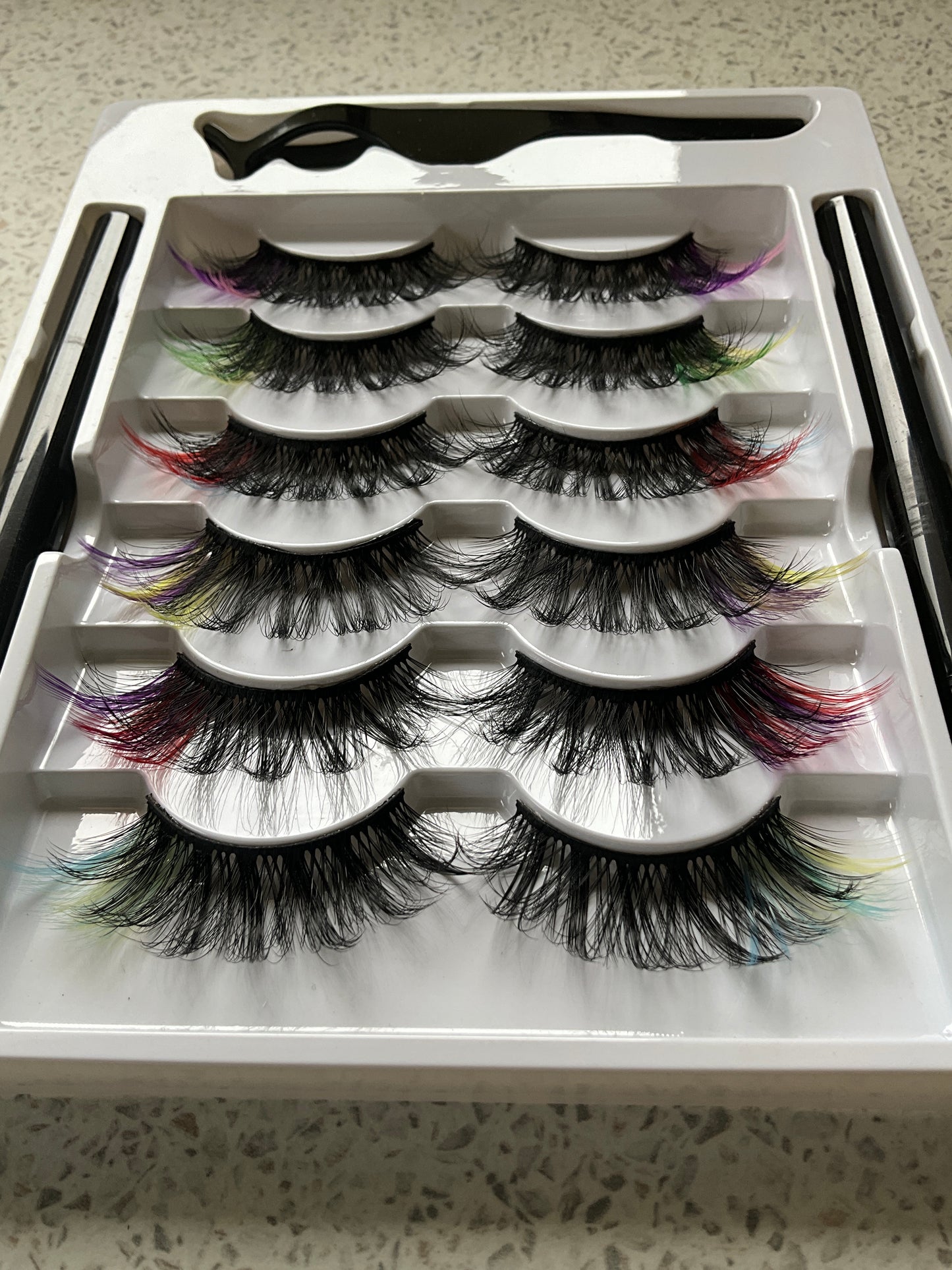 Colour Magnetic Eyelashes