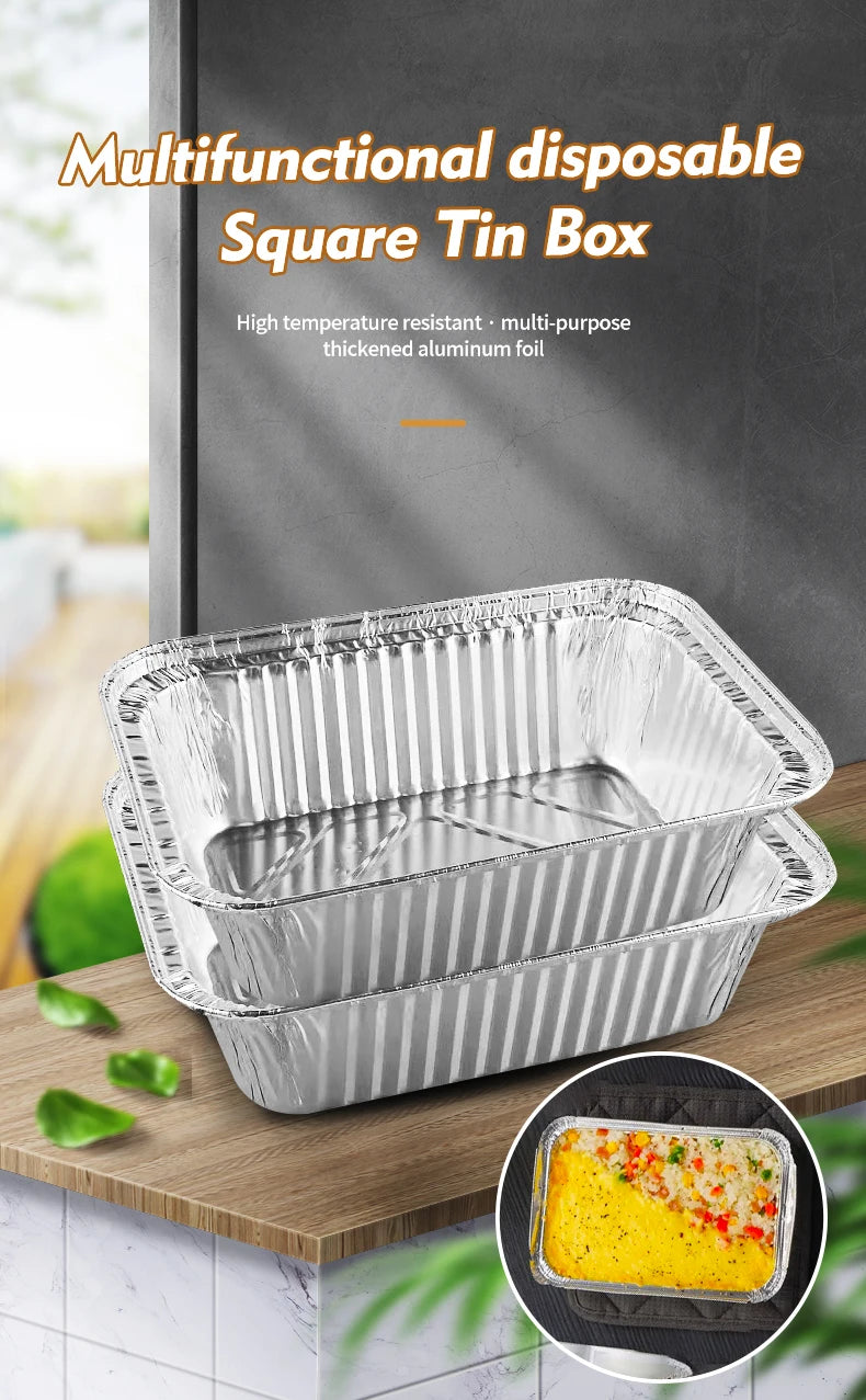 700 mil Catering foil containers 100 pack