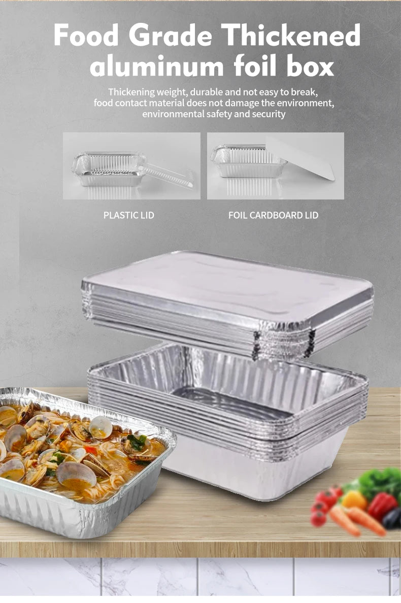 700 mil Catering foil containers 100 pack