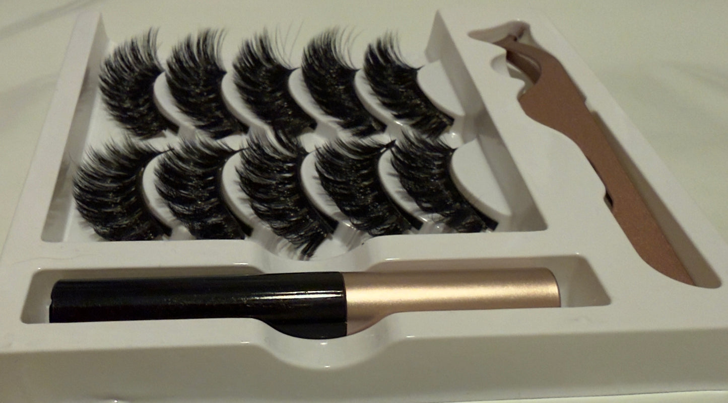XL Magnetic Eyelashes Set - Extra Long