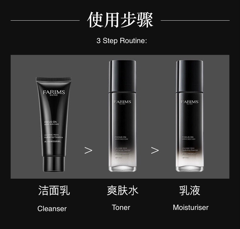 Mens Rock Skincare Set - Order in Only