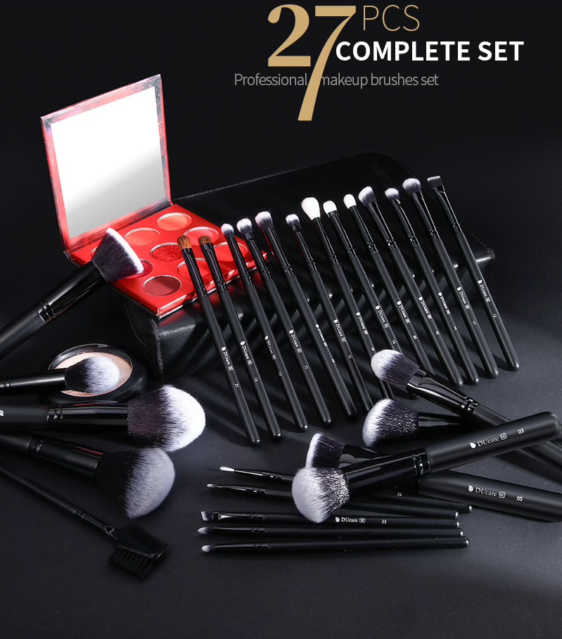 MakeUp Brush Sets Professional Natural Goat hair Brushes set