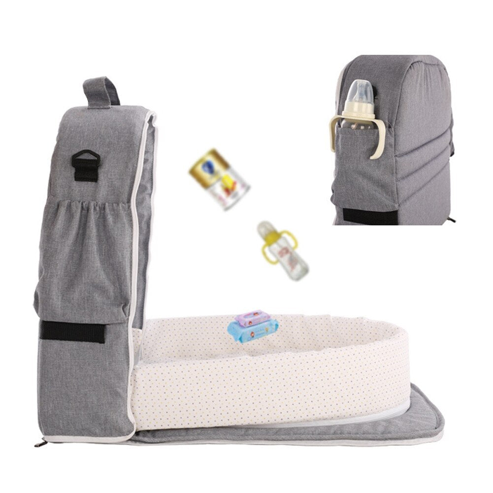 Hot Sale Portable Newborn Baby Crib in a Bag complete with a Bug Net