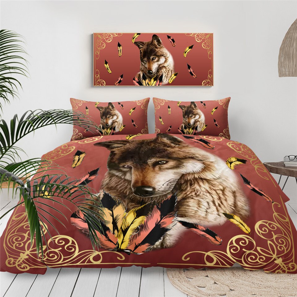 Colorful Bedding Animal Duvet Cover Set