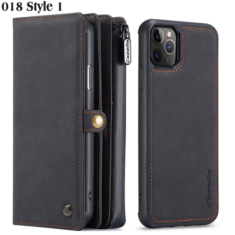 Leather Case Wallet for New iPhones and Samsung Models
