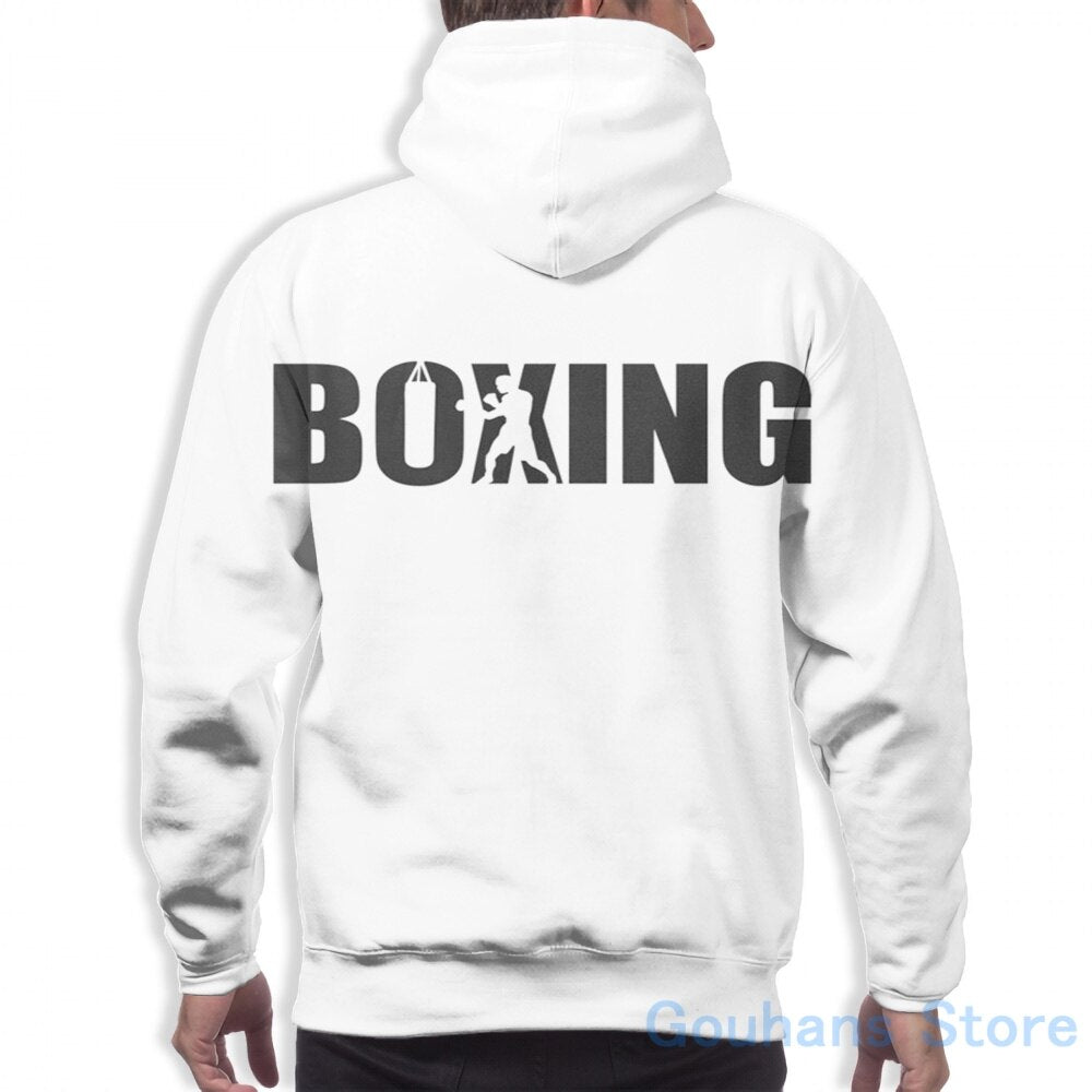 Mens Boxing print Casualwear hoodie