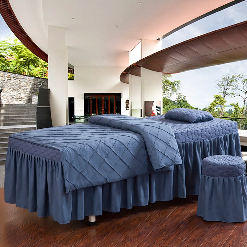 Single Bed Bedspread Duvet Cover Set 4 Piece Set
