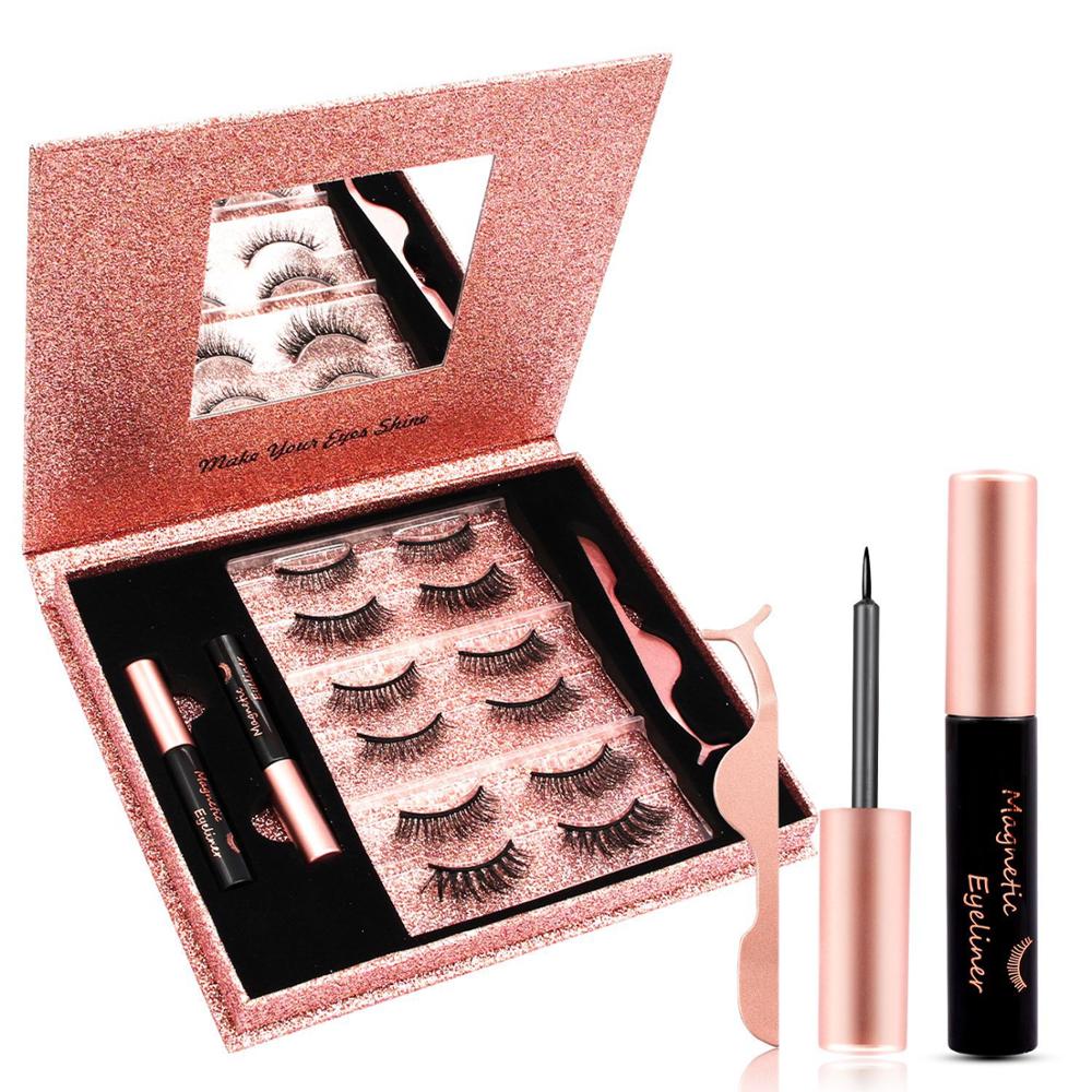 Magnetic Lashes Kits - No Glue - Waterproof C.L.