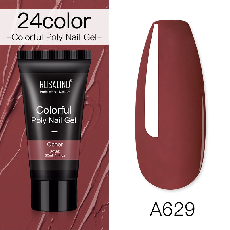 Colour Acrylic Nail Gel Varnish 30ml