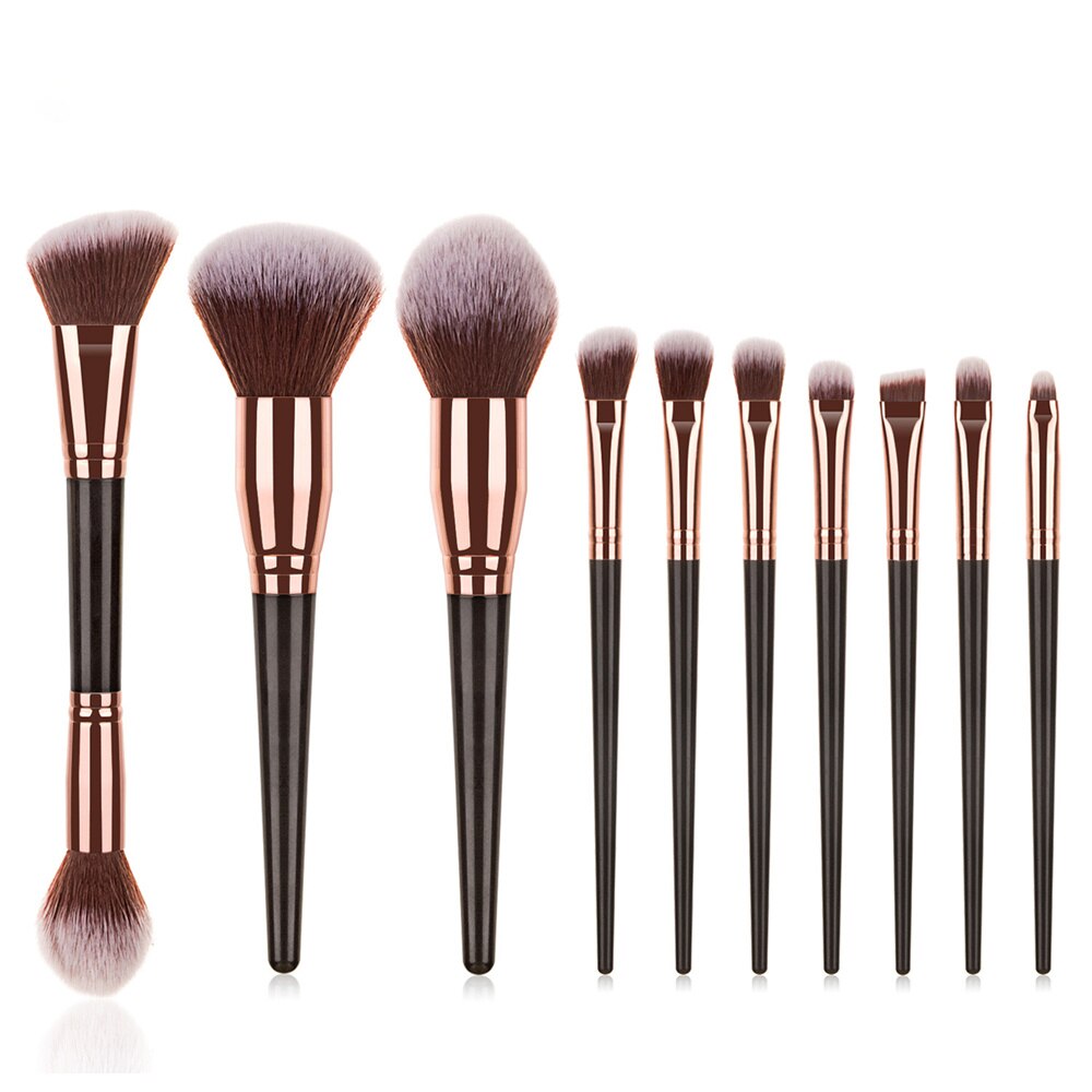 Natural Makeup Brushes Sets with Bag or without*