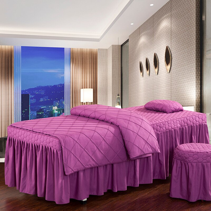 Single Bed Bedspread Duvet Cover Set 4 Piece Set
