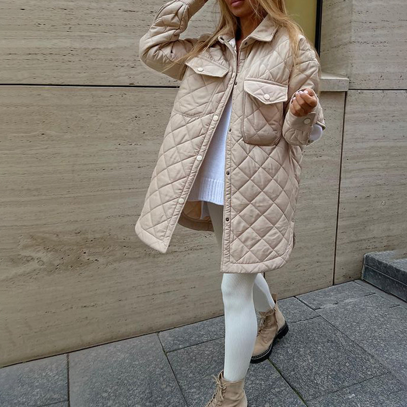 Women's Beige Ribbed Knit Leggings
