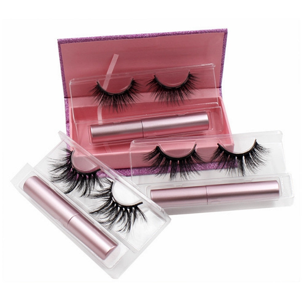 Magnetic Lashes Kits - No Glue - Waterproof C.L.
