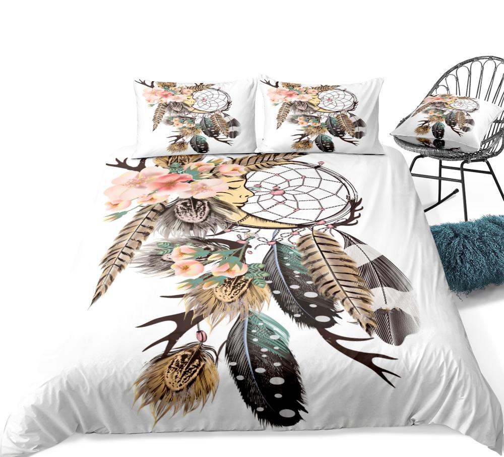 3 Piece Dream Catcher Bedding Set