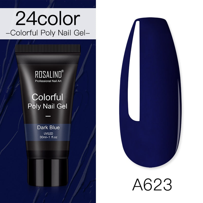 Colour Acrylic Nail Gel Varnish 30ml