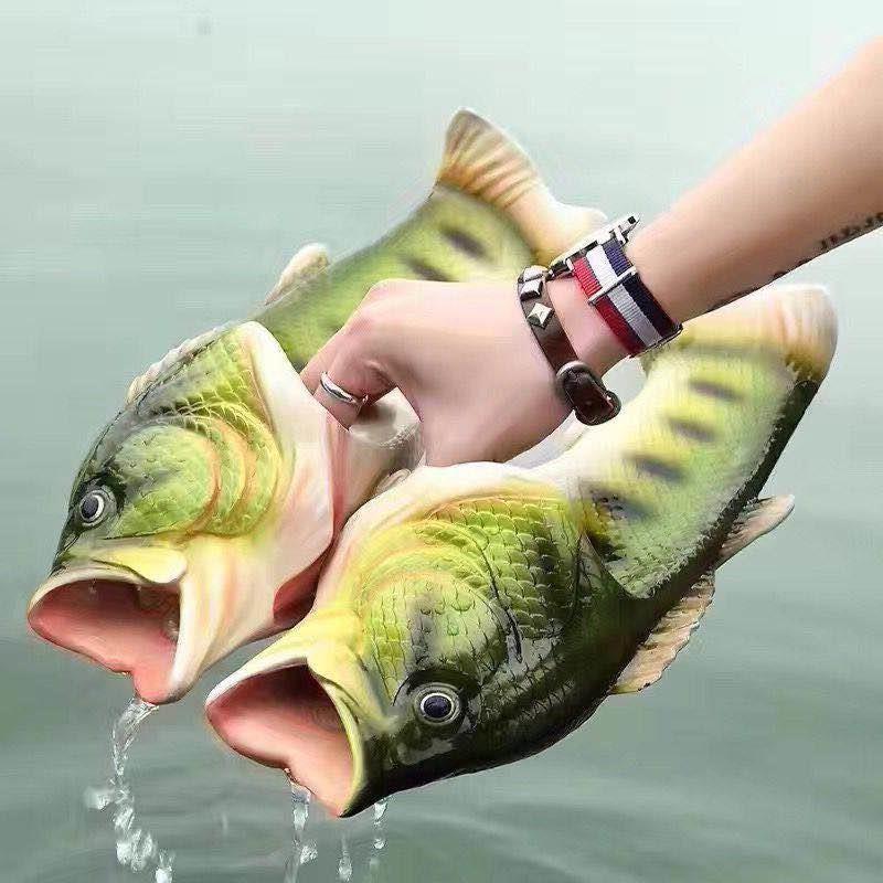 Funny Fish Slippers unisex Footwear - Have some summer fun