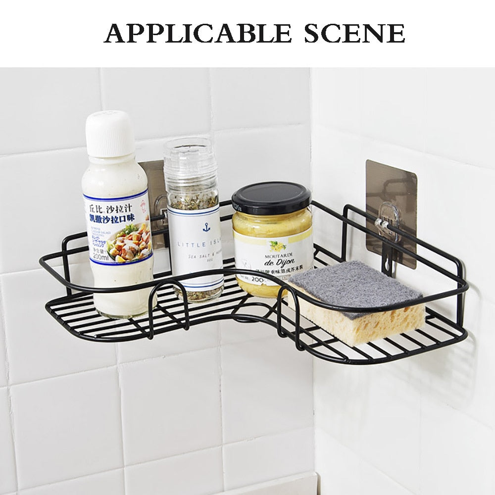 Iron Corner Shelf Caddy