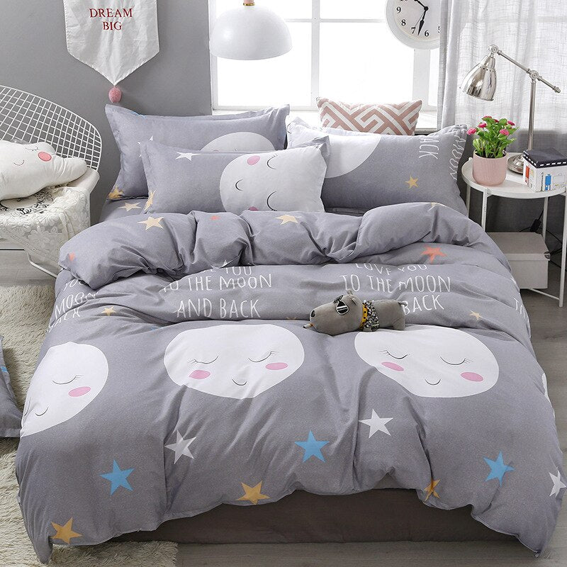 Cotton Duvet set with Pillow case