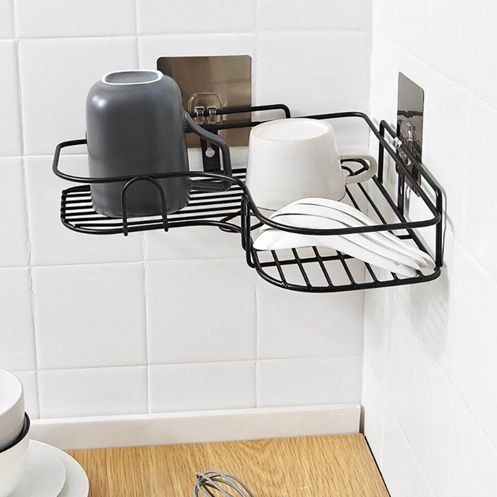 Iron Corner Shelf Caddy