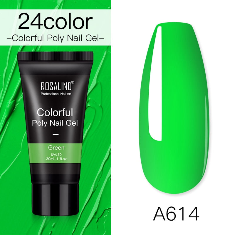 Colour Acrylic Nail Gel Varnish 30ml
