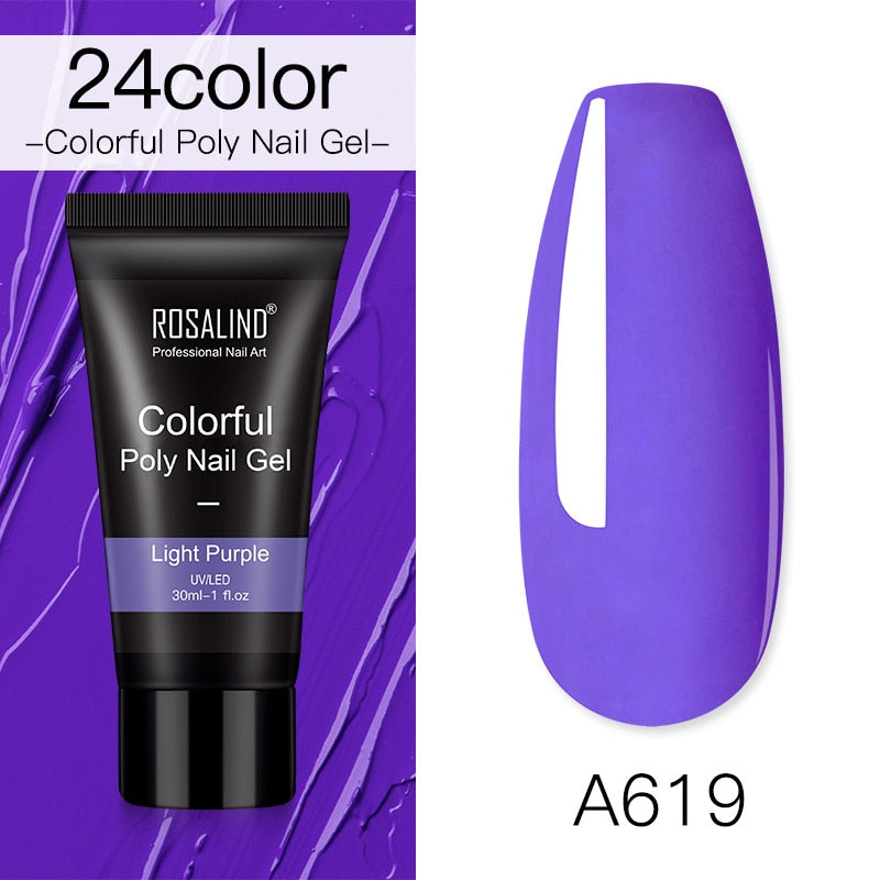Colour Acrylic Nail Gel Varnish 30ml