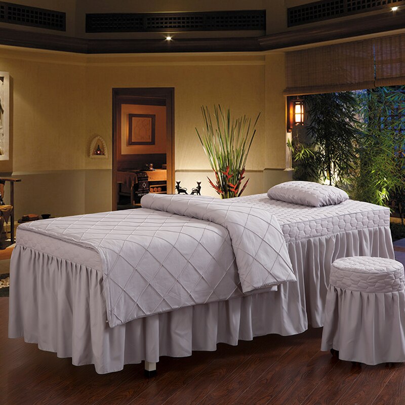 Single Bed Bedspread Duvet Cover Set 4 Piece Set