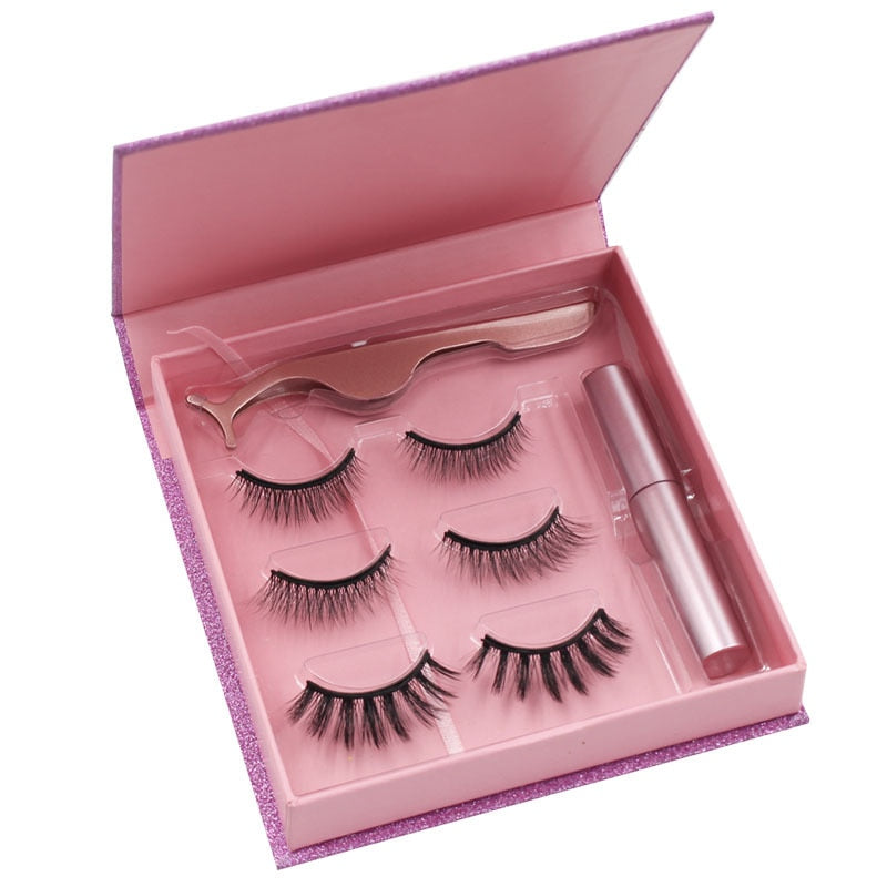 Magnetic Lashes Kits - No Glue - Waterproof C.L.