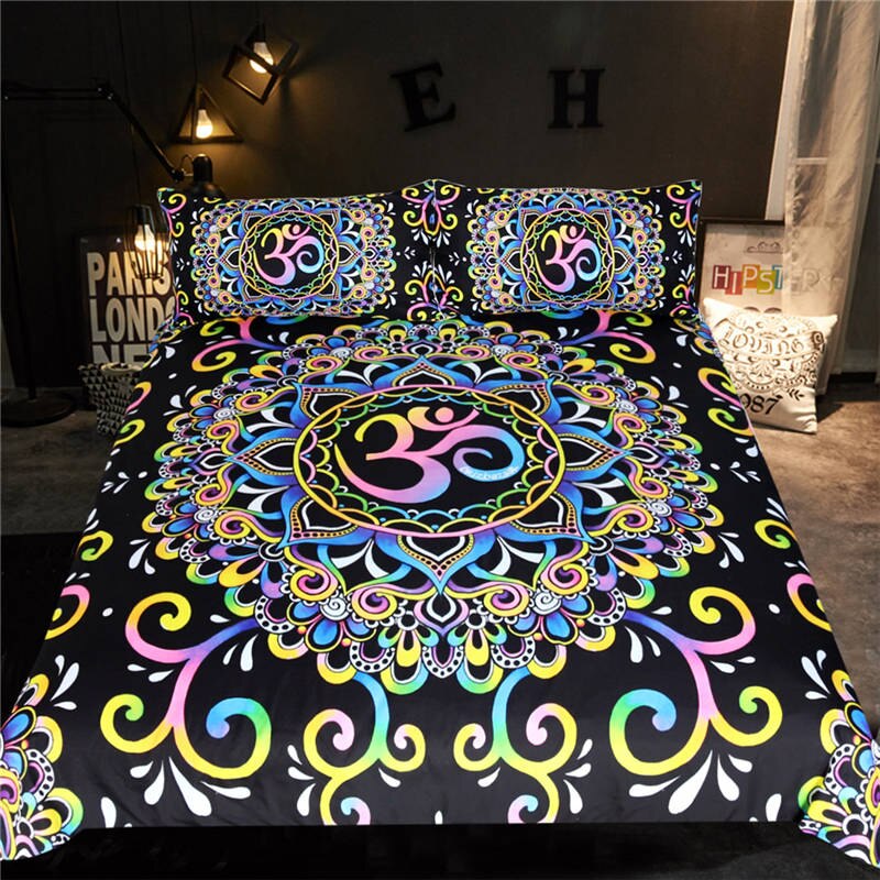 Duvet Bedding - Colorful Bed Set 3-Piece