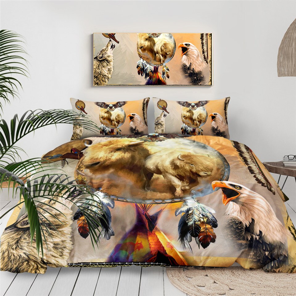 Colorful Bedding Animal Duvet Cover Set