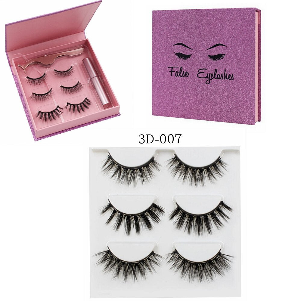 Magnetic Lashes Kits - No Glue - Waterproof C.L.