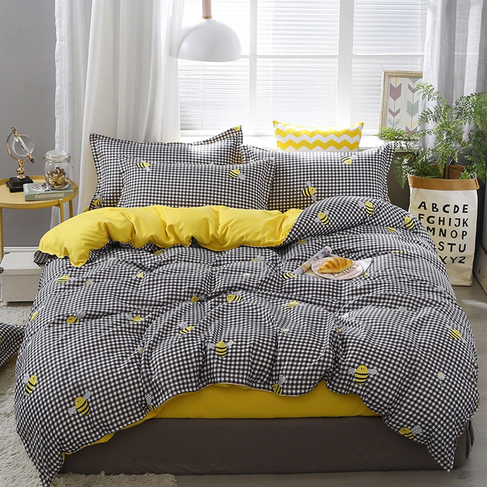 Cotton Duvet set with Pillow case