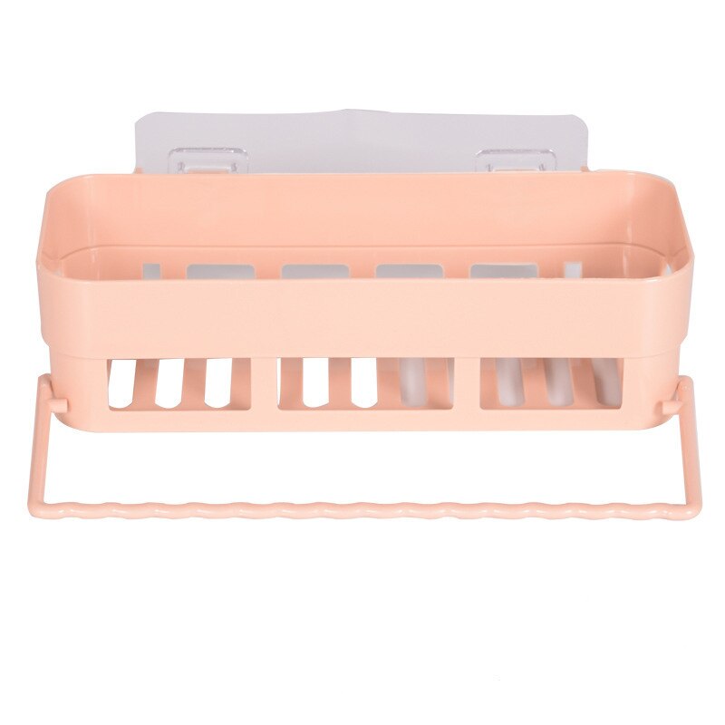 Bathroom Wall-Mounted Shelf Home DIY Bathroom Storage Shelf