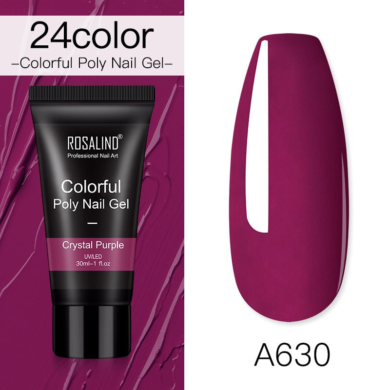 Colour Acrylic Nail Gel Varnish 30ml