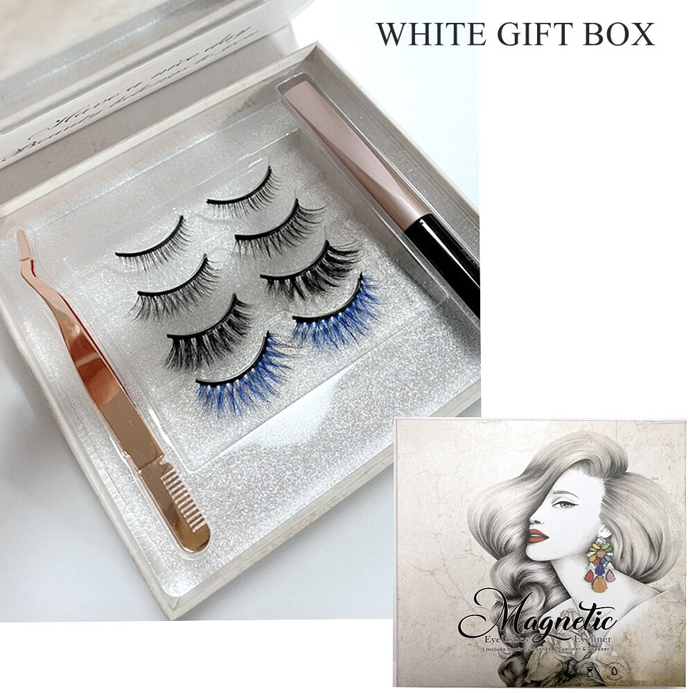 Magnetic Lashes Kits - No Glue - Waterproof C.L.
