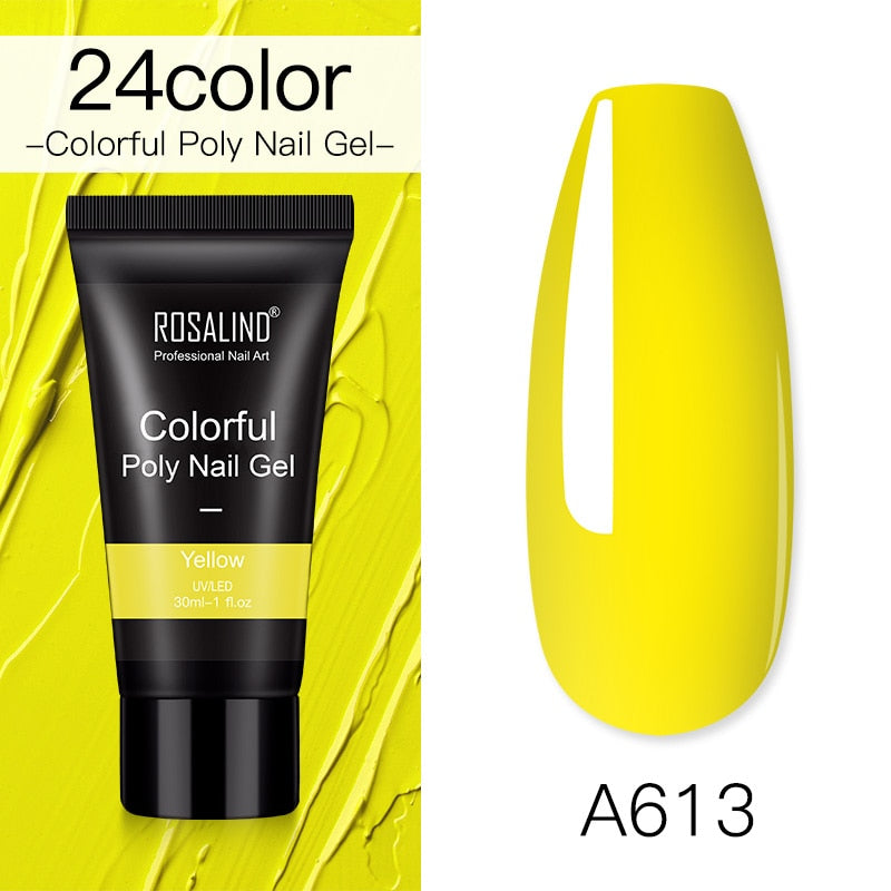 Colour Acrylic Nail Gel Varnish 30ml