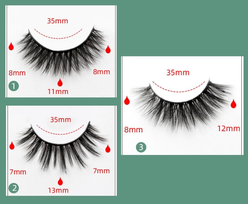 Magnetic Lashes Kits - No Glue - Waterproof C.L.