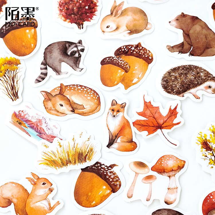 46 Pack DIY Stickers for Crafts ~ Diary ~ Labels ~ Stationery