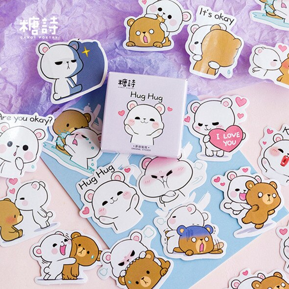 46 Pack DIY Stickers for Crafts ~ Diary ~ Labels ~ Stationery
