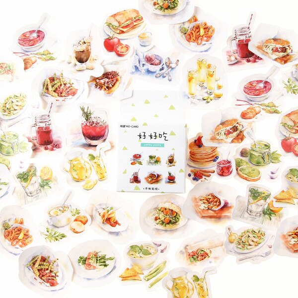 46 Pack DIY Stickers for Crafts ~ Diary ~ Labels ~ Stationery