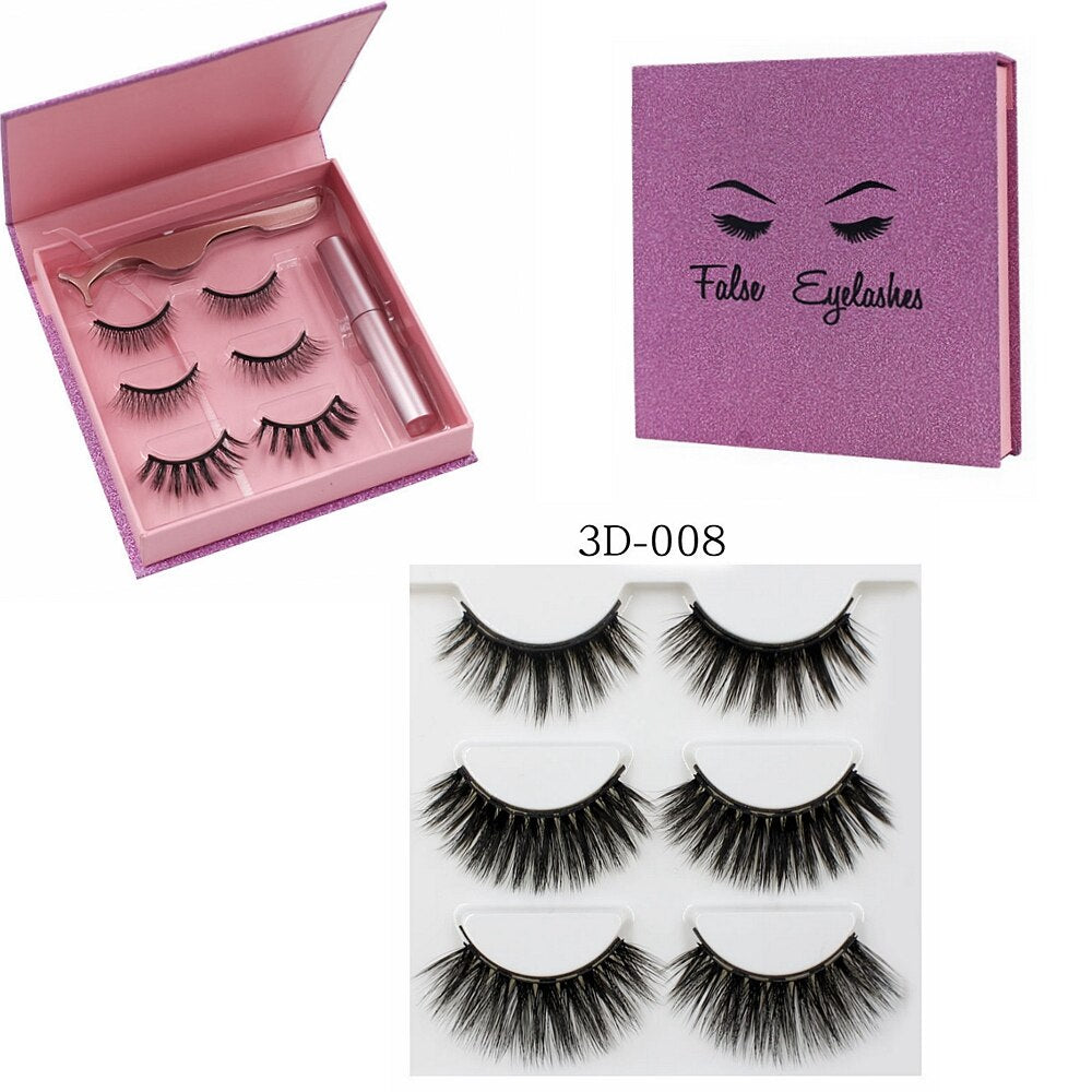 Magnetic Lashes Kits - No Glue - Waterproof C.L.
