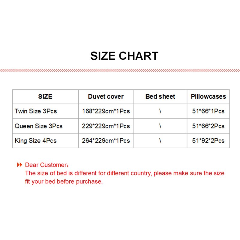 Cotton bedding Duvet Cover Bed linen Set