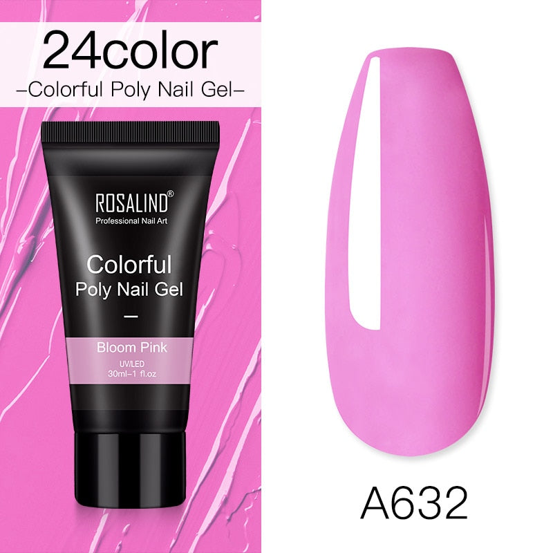 Colour Acrylic Nail Gel Varnish 30ml