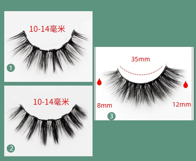 Magnetic Lashes Kits - No Glue - Waterproof C.L.