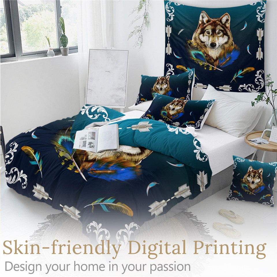 Colorful Bedding Animal Duvet Cover Set