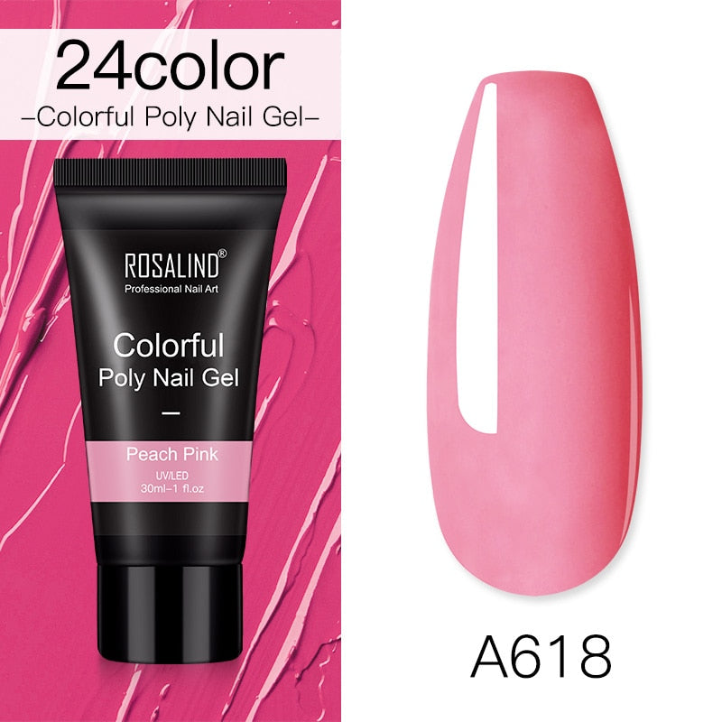 Colour Acrylic Nail Gel Varnish 30ml