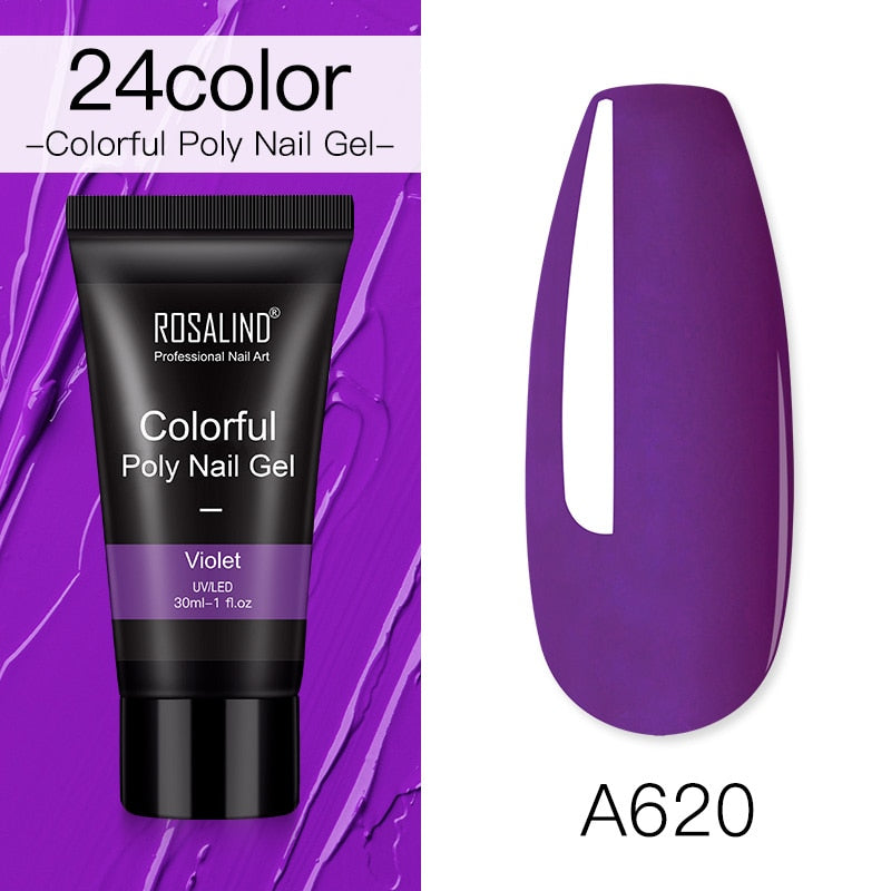 Colour Acrylic Nail Gel Varnish 30ml