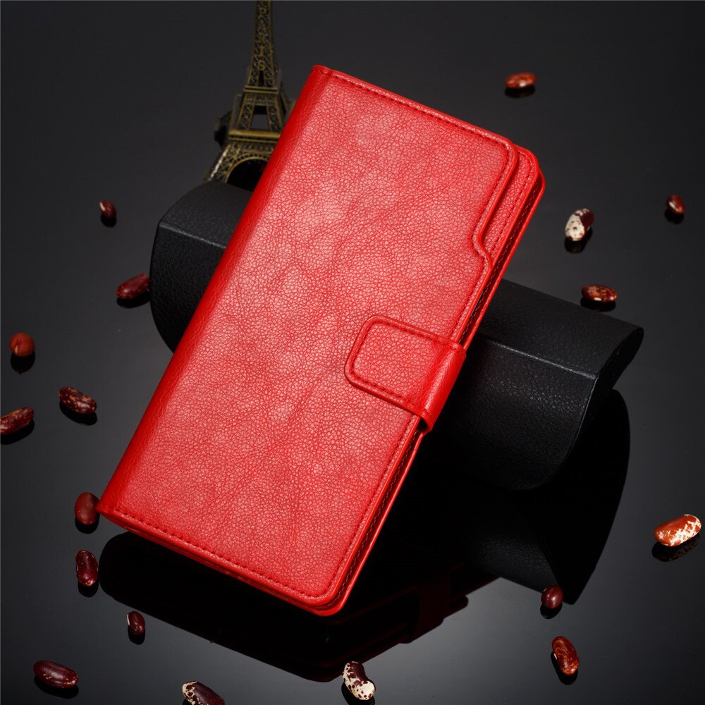 Luxury Leather Wallet Case For iPhone