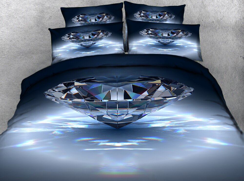 Fairytale Mushroom castle 3d Printed Bedding Duvet Cover set