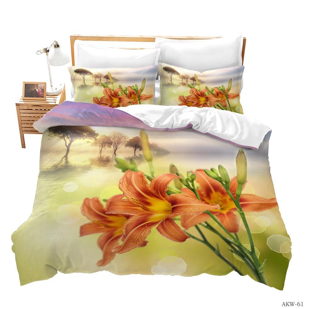 New 3D Bedding Duvet Cover set