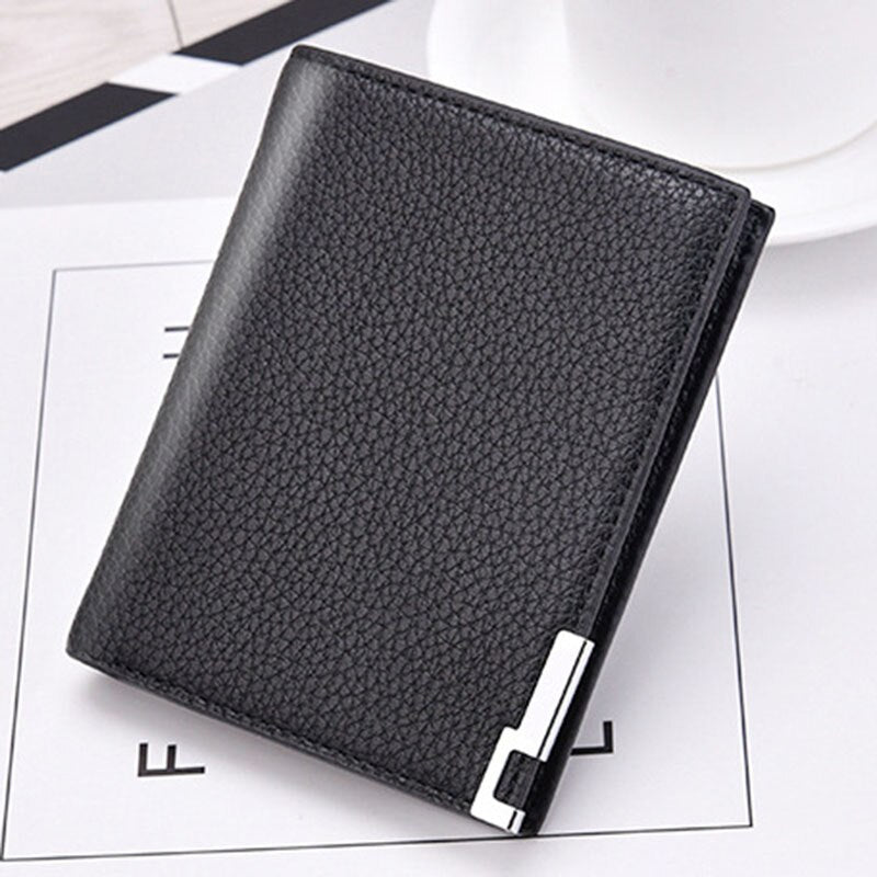 Mens Leather Wallet - Ultra-thin